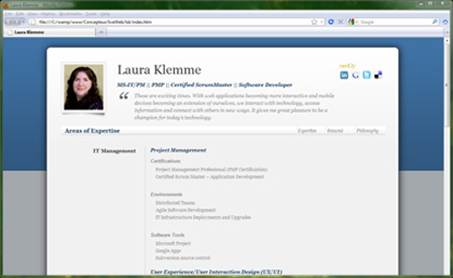 Laura Klemme MS-IT/PM